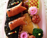 幼稚園 こどもの日 鯉のぼり弁当作り方1写真