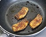 お刺身で簡単お弁当✿ぶりの胡麻照り焼き作り方3写真