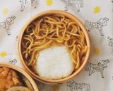顔弁の作り方〜焼きそば編〜作り方2写真