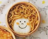 顔弁の作り方〜焼きそば編〜作り方3写真