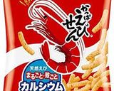 ☆かっぱえびせん しその実おにぎり作り方1写真