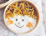 顔弁の作り方〜焼きそば編〜作り方7写真