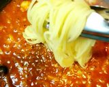 タコとオリーブのトマトパスタ作り方6写真