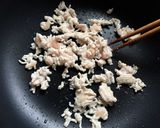 筍と鶏挽き肉、凍みコンニャク煮作り方2写真