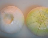 和風　玉ねぎまるごとスープ作り方1写真