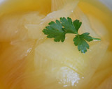 和風　玉ねぎまるごとスープ作り方4写真