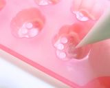 白ねこちゃんの肉球チョコケーキ作り方12写真