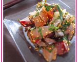 いさき(白身魚)のしそ・塩昆布和え作り方4写真