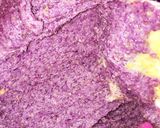 もっちり米粉の紫芋サーターアンダギー作り方3写真