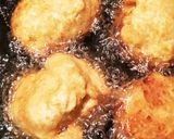 もっちり米粉の紫芋サーターアンダギー作り方4写真