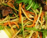アヒージョした翌日の絶品オイルパスタ作り方4写真
