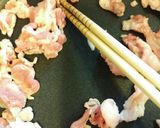 2歳とご飯◎少量簡単お好み焼き作り方4写真