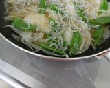 しらすと新たまねぎの卵とじ丼作り方3写真