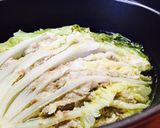 白菜とひき肉の重ね煮込み。中華風♪作り方7写真