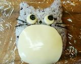 となりのトトロ＆まっくろくろすけ弁当♪作り方3写真