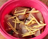レンジで美味！煮まぐろの混ぜごはん作り方2写真