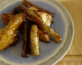 うどと筍の甘辛焼き作り方6写真
