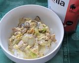 大盛派も満足！親子丼はチアシード入りで作り方4写真