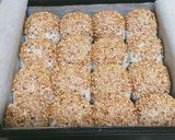 タピオカ粉でもちもち！ 胡麻ちぎりパン作り方6写真