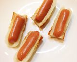 ちくわのウィンナーのせ☆作り方3写真