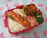 お弁当に♪スモークサーモンのクルクル焼き作り方6写真