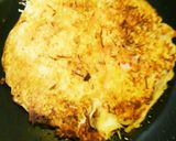 最初から焼きそばinモダン焼き作り方6写真