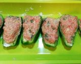＊ピーマンの肉詰めのトマト煮込み＊作り方4写真