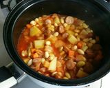 発芽大豆のポークビーンズ作り方5写真
