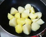 付け合わせ☆揚げ焼きガーリックポテト作り方4写真