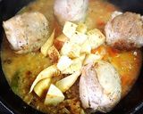 スコッチエッグ入りたけのこカレー作り方12写真