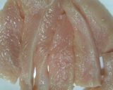簡単☆鶏胸肉スティックから揚げ粉フライ♪作り方2写真