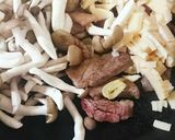 筍と牛肉のニンニク炒め作り方3写真