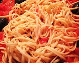 魚介のプッタネスカ風作り方7写真