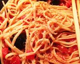 魚介のプッタネスカ風作り方8写真