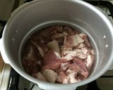 こっくりコロコロ豚すじ煮✿角煮風作り方2写真