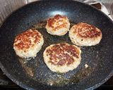 デパ地下風　マスタード豆腐ハンバーグ作り方5写真