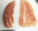 ささみのピカタ作り方1写真