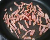 大根の実とベーコンの炒め物作り方4写真