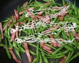 大根の実とベーコンの炒め物作り方6写真