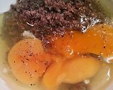 ひき肉のオムレツトマトソース添え作り方3写真
