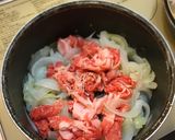 水と砂糖は不要♡新玉でスタミナ豚丼作り方2写真