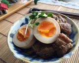 こっくりコロコロ豚すじ煮✿角煮風作り方12写真