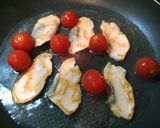 サーモンにプチトマト作り方3写真