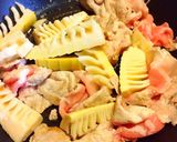 簡単！豚肉と筍、しめじのトマト煮込み作り方2写真