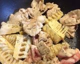 簡単！豚肉と筍、しめじのトマト煮込み作り方3写真