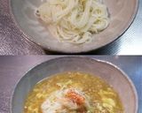 寒い日は毛蟹で作るカニ玉あんかけ温素麺作り方6写真