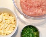 お弁当にも！簡単鶏挽肉詰めお揚げさん♡作り方1写真