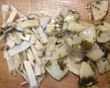☆若竹煮の玉子とじ リメイク料理☆作り方1写真