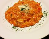フォークで食べるシーフードリゾット作り方14写真