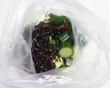 息子宛②「簡単きゅうり昆布」作り方4写真